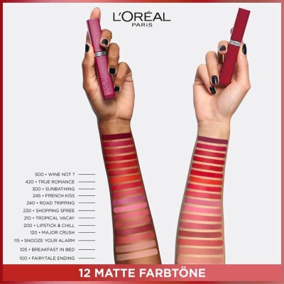1 - L’Oréal Paris Infallible Matte Resistance 245 French Kiss Opaco
